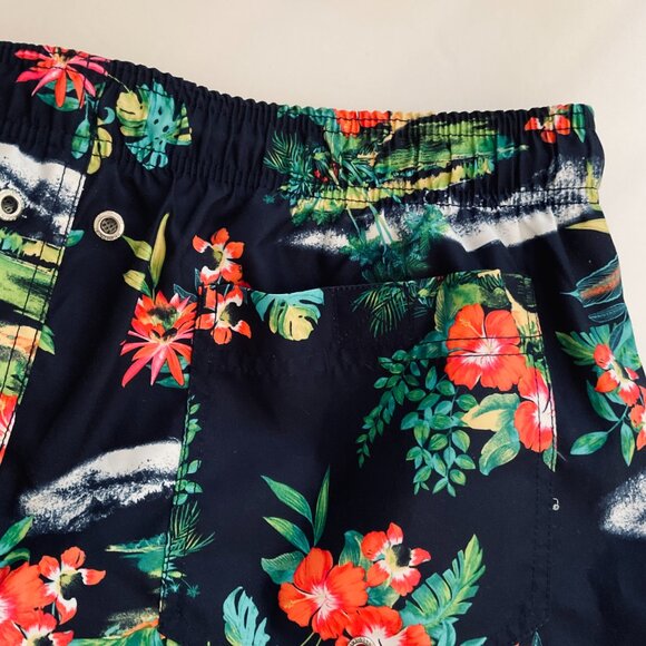 LANDS' END Men's "Volley" Swim Trunks NWT Size L - Picture 4 of 7